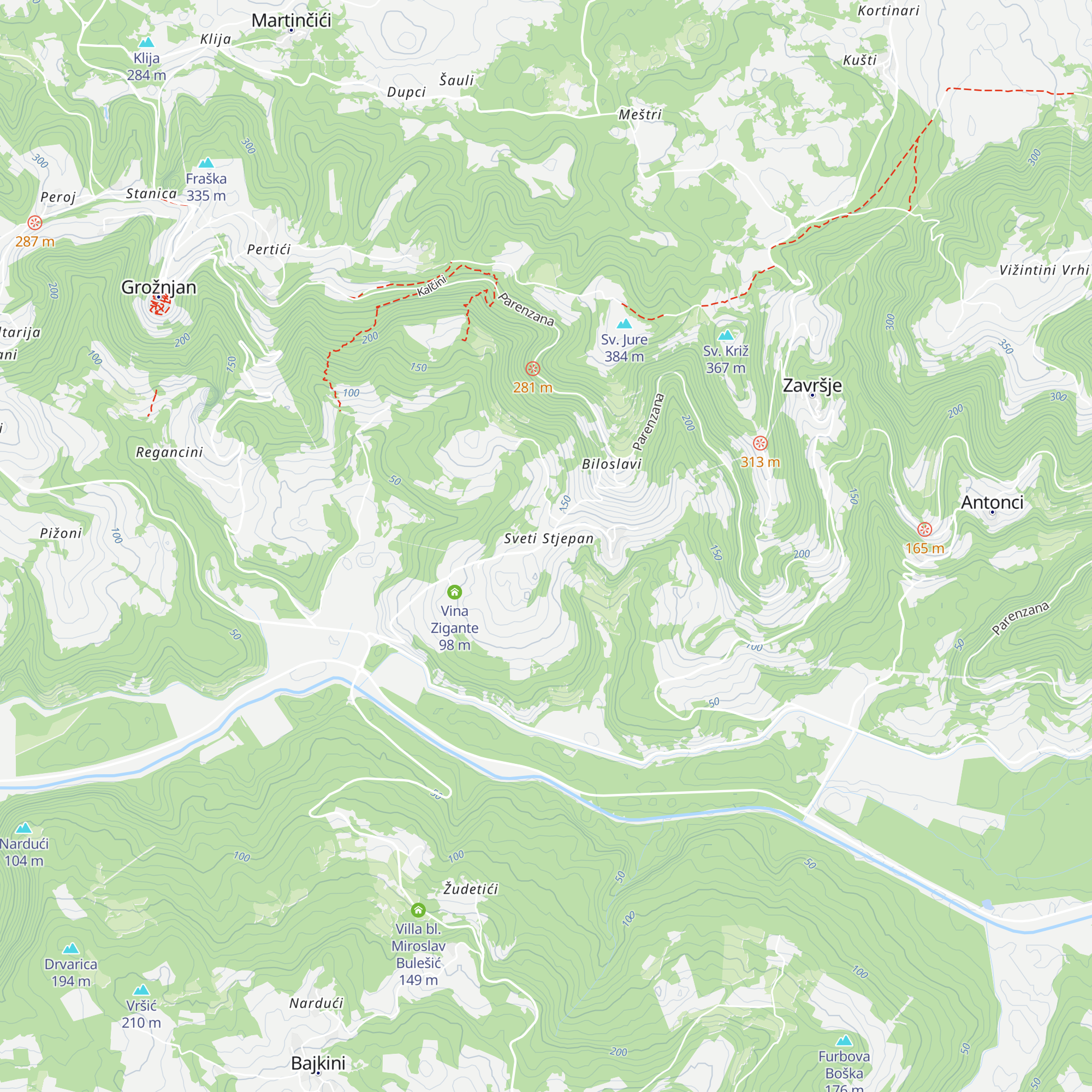 Agroturizam Dešković map