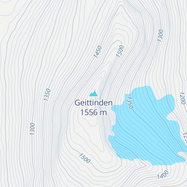 Map of Geittinden