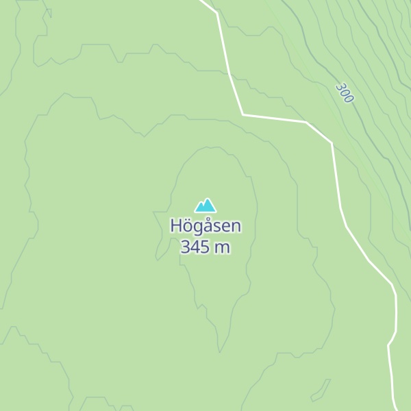 Map of Högåsen