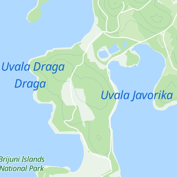 Map of Vrh Borik