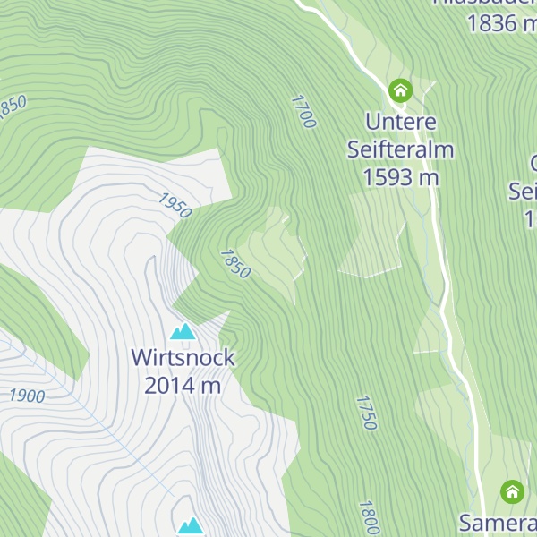 Map of Steffeialm