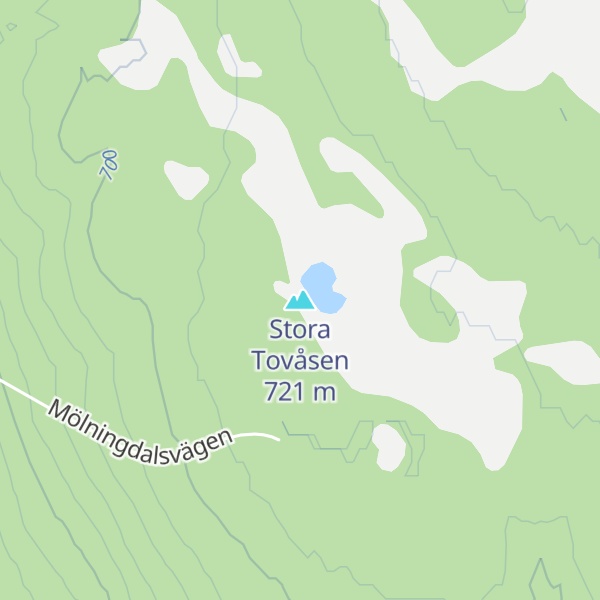 Map of Stora Tovåsen