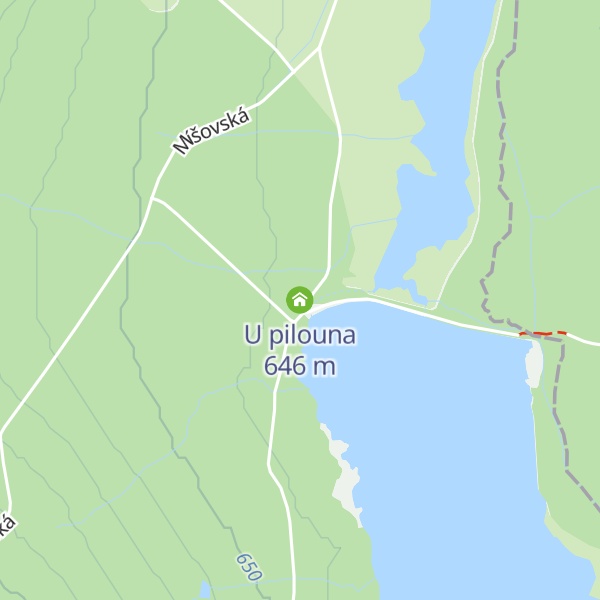 Map of U pilouna