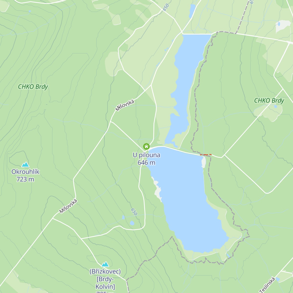 U pilouna map