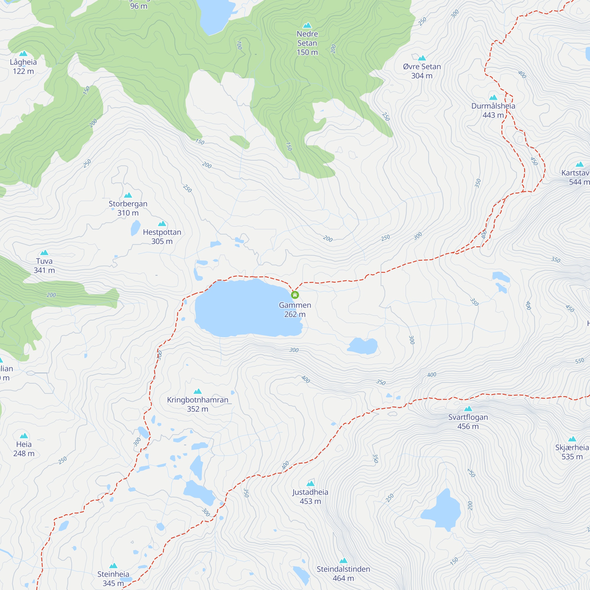 Gammen map