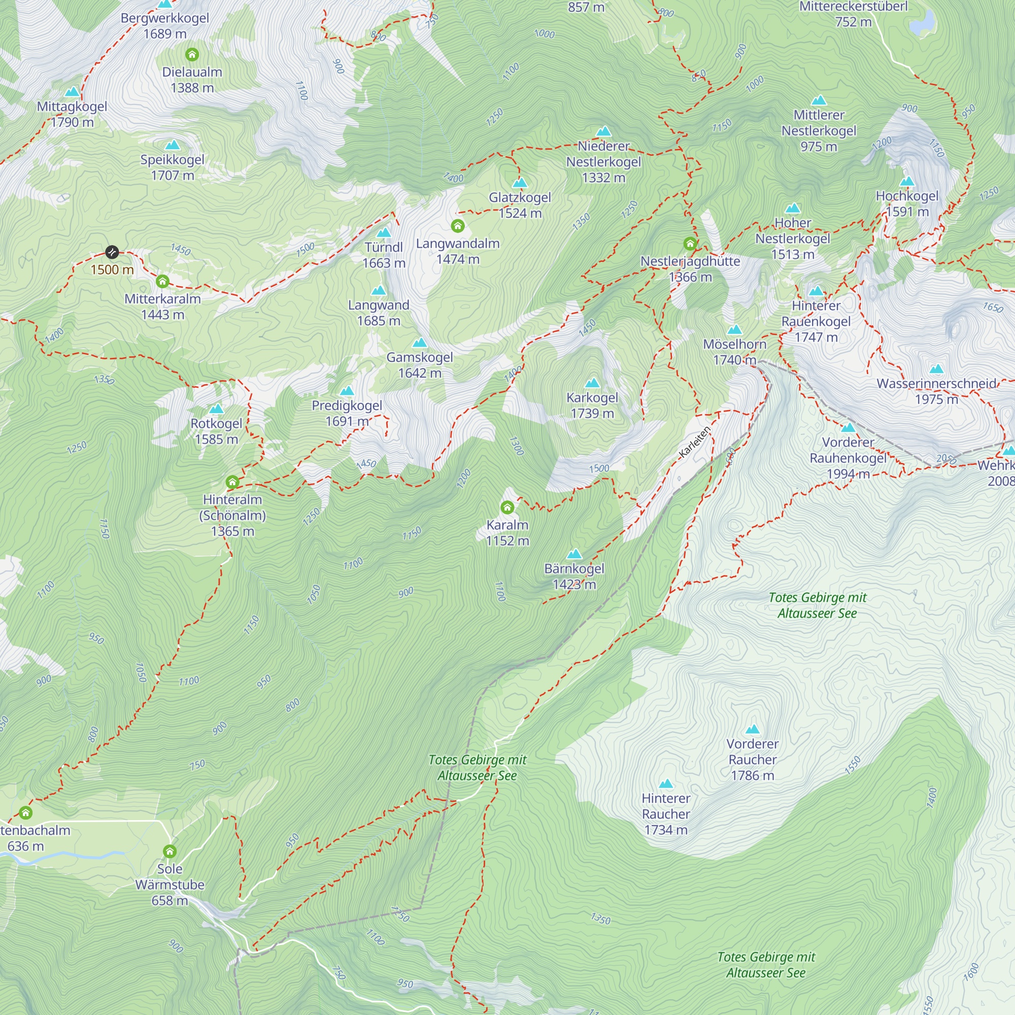 Karalm map