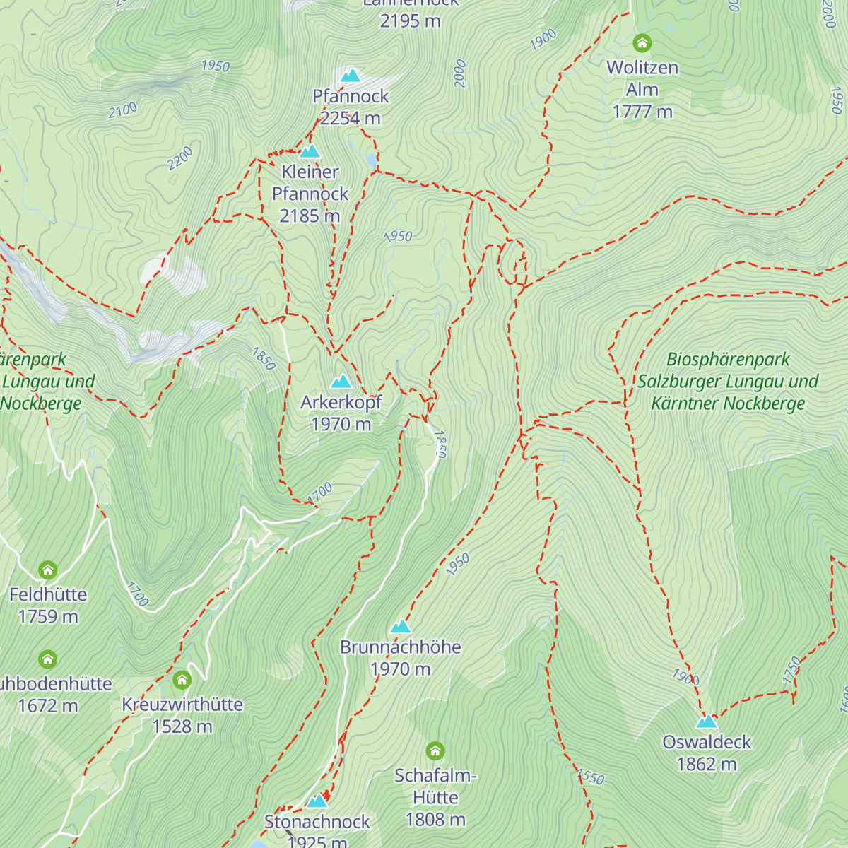 St. Oswalder Bockhütte map