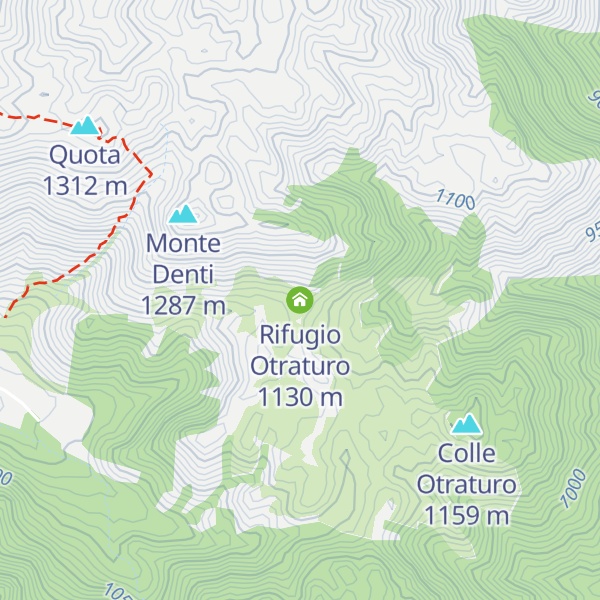 Map of Rifugio Otraturo