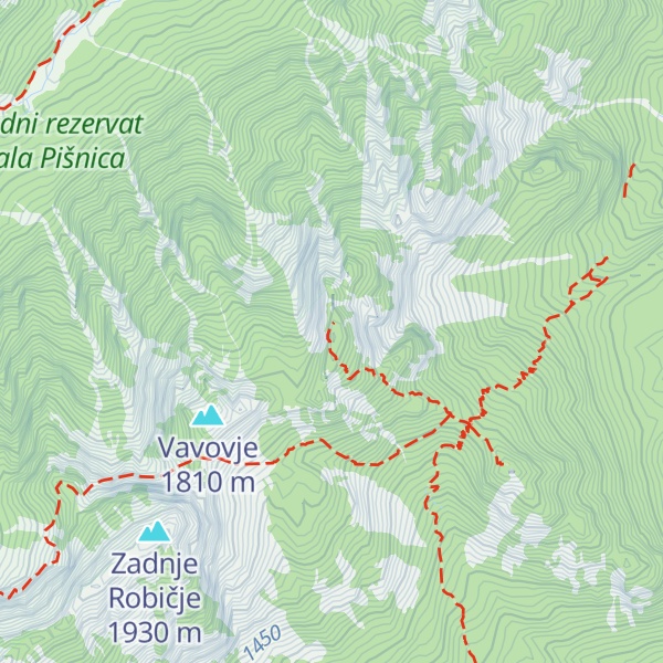 Map of Kumlehova glava