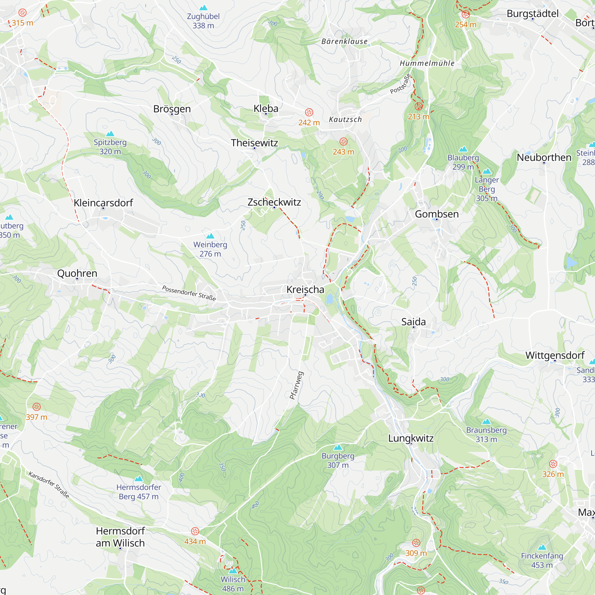 Gemeindebibliothek - Information map