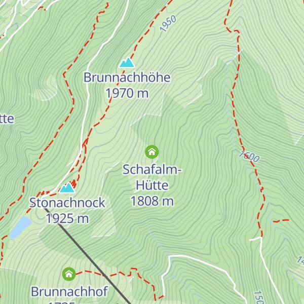 Map of Schafalm-Hütte
