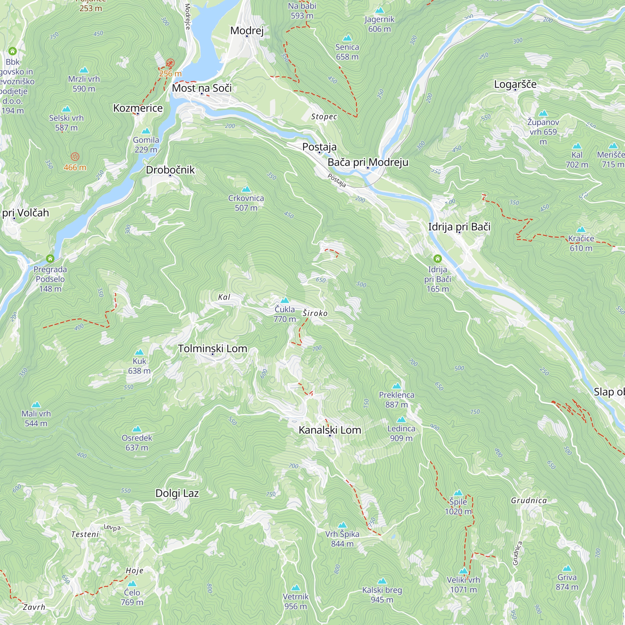 Turistična kmetija "Široko" map