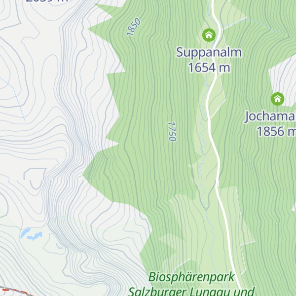 Map of Sagmeisteralm