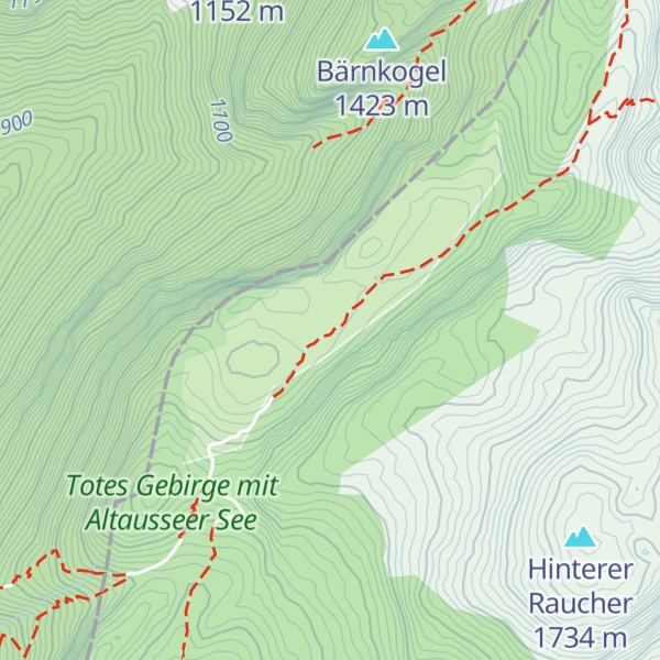 Map of Ischler Hütte