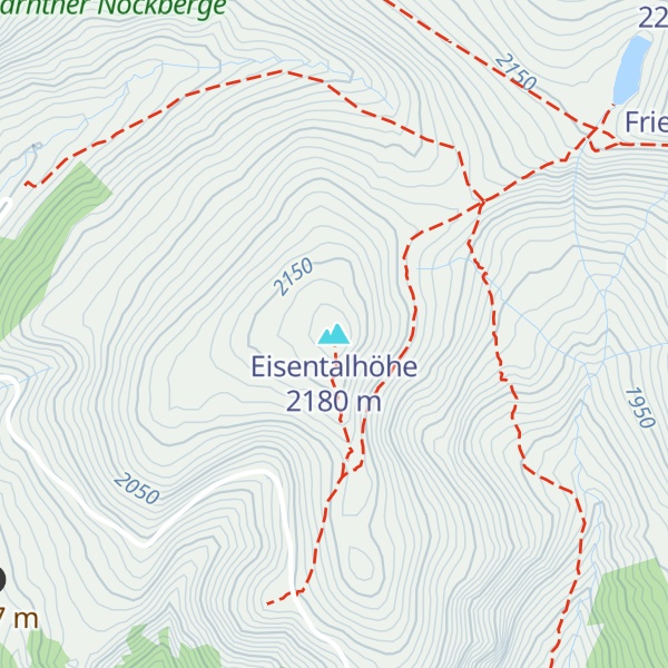 Map of Eisentalhöhe
