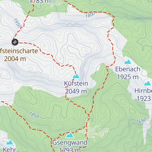 Map of Kufstein