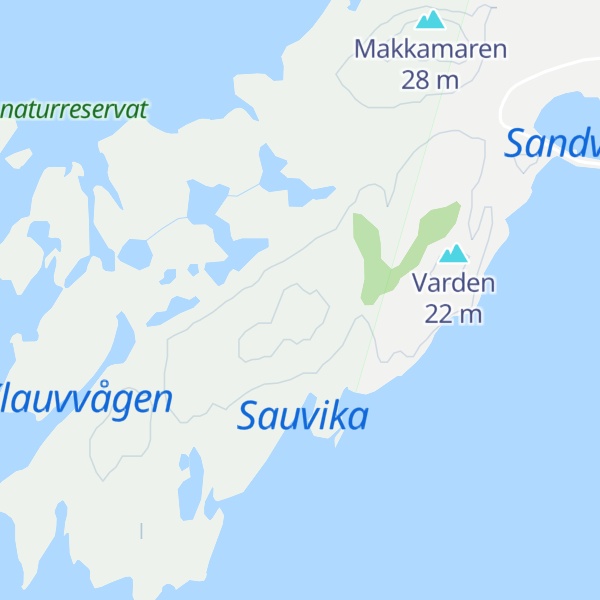 Map of Kjerksteinhågen
