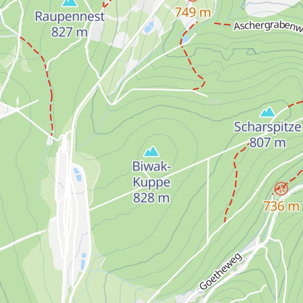 Map of Biwak-Kuppe