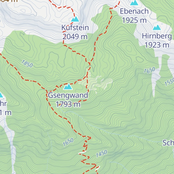 Map of Gsöllhütte