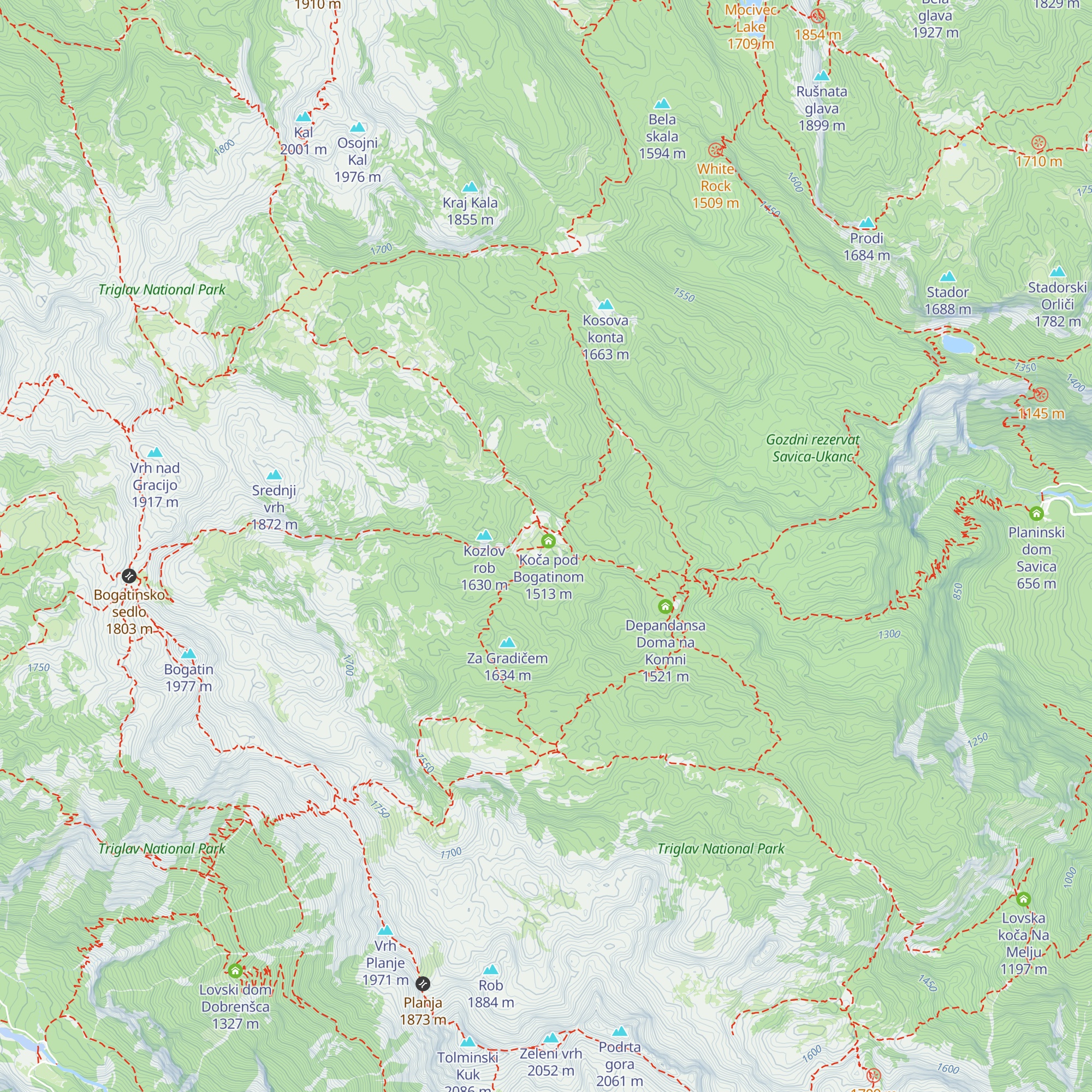 Majerca map