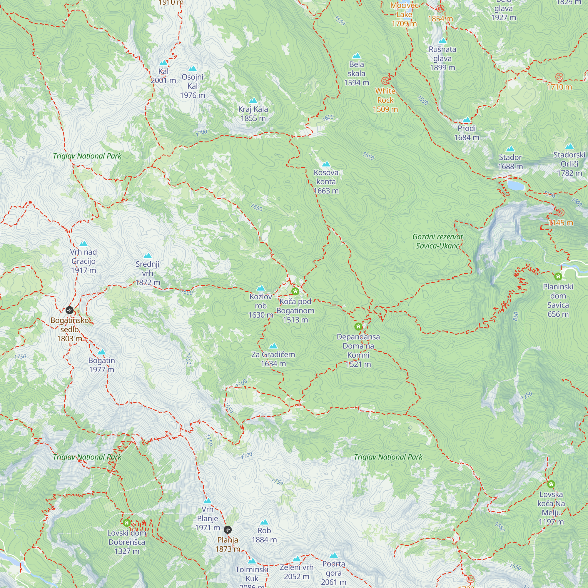 Majerca map