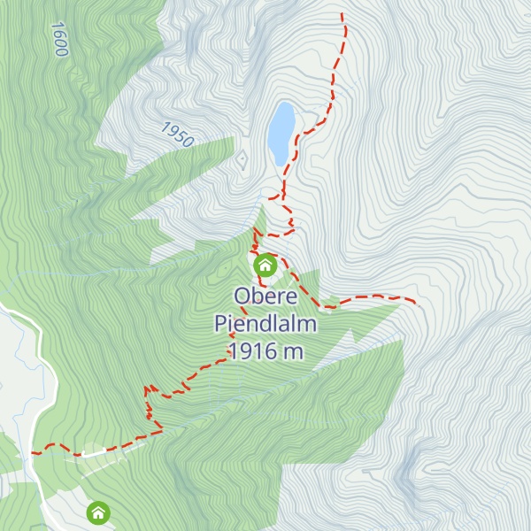 Map of Obere Piendlalm