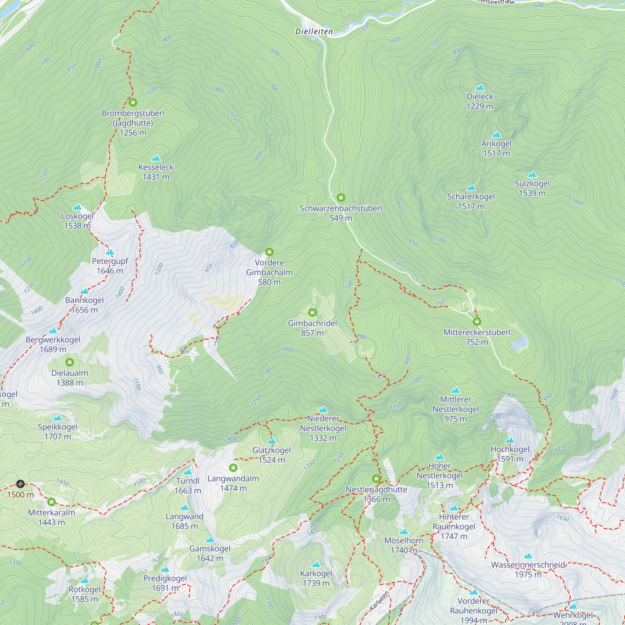 Gimbachridel map
