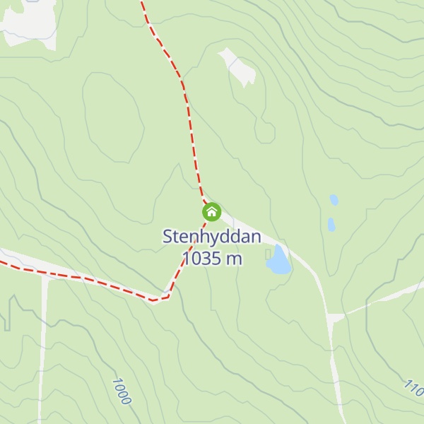 Map of Stenhyddan