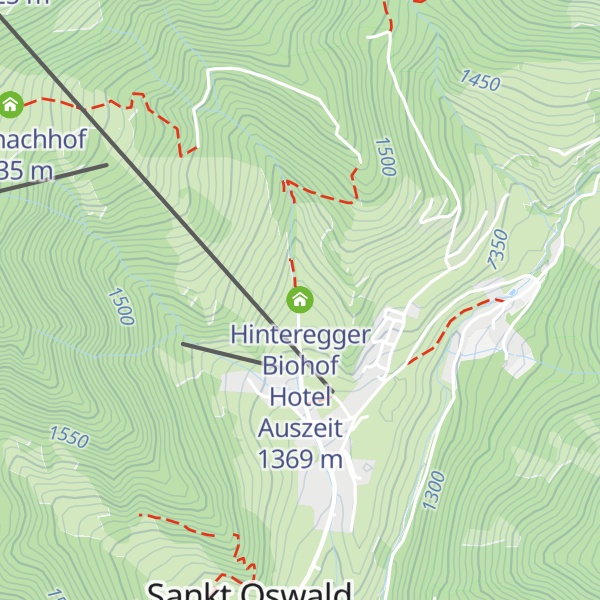 Map of Hinteregger Biohof Hotel Auszeit