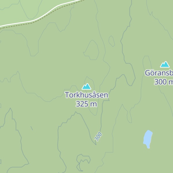 Map of Torkhusåsen