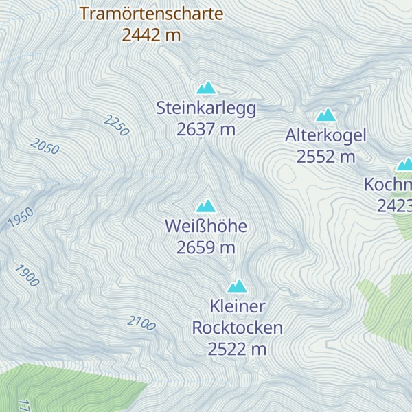 Map of Weißhöhe
