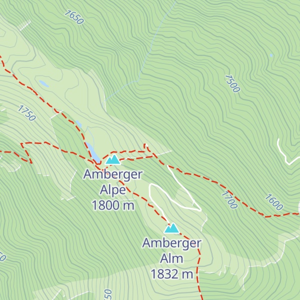 Map of Schwarzseehütte