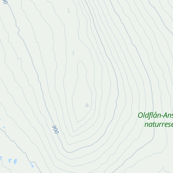 Map of Stenrösfjället