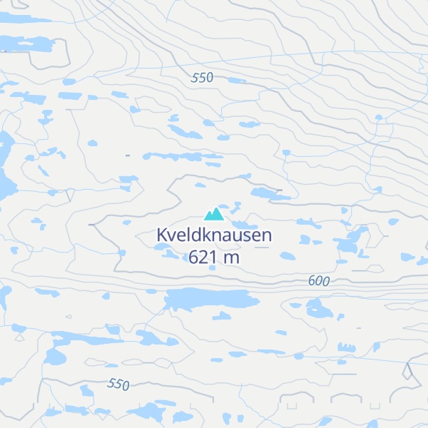 Map of Kveldknausen