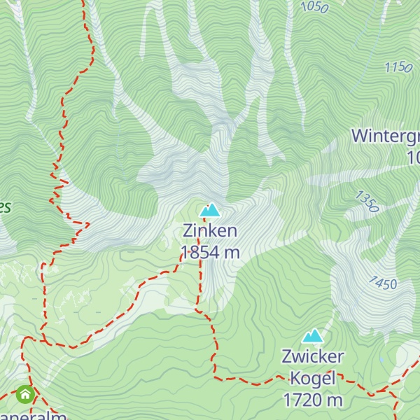 Map of Zinken