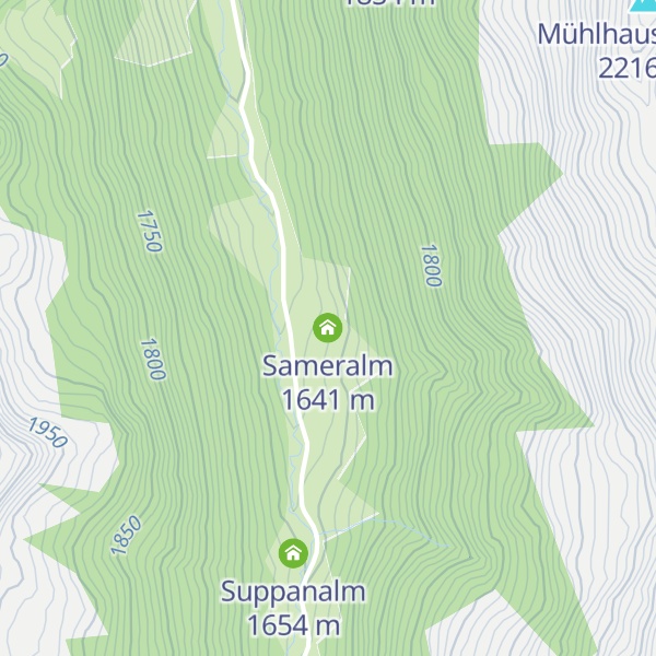 Map of Sameralm