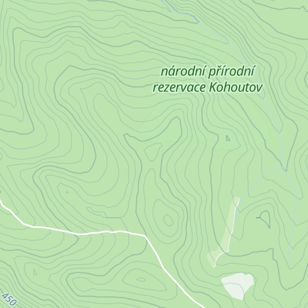 Map of Vrána