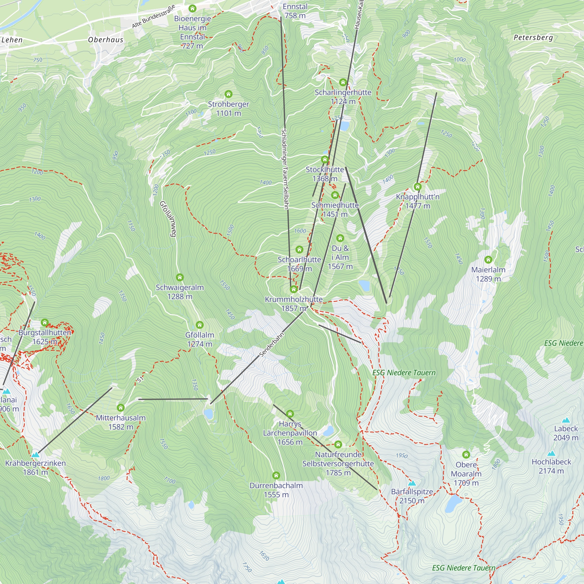 TOMiziel map