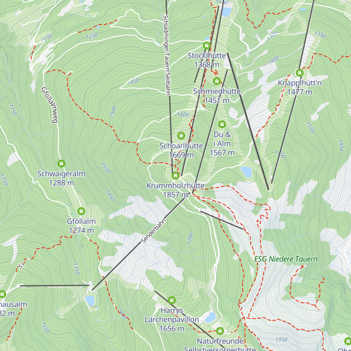 Krummholzhütte map