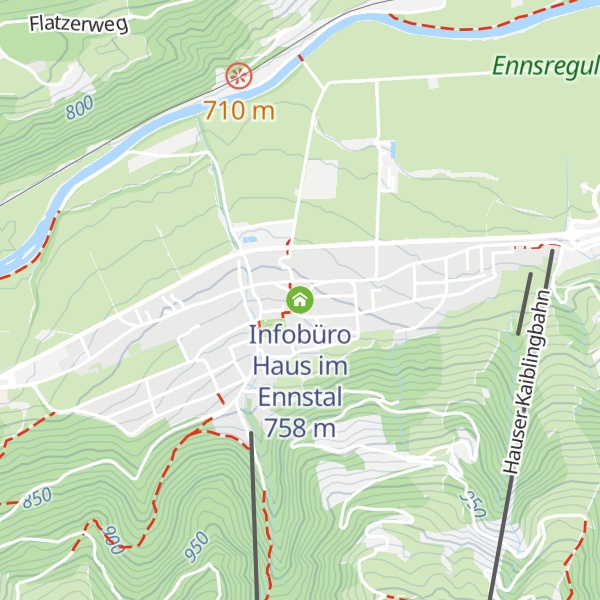 Map of Infobüro Haus im Ennstal