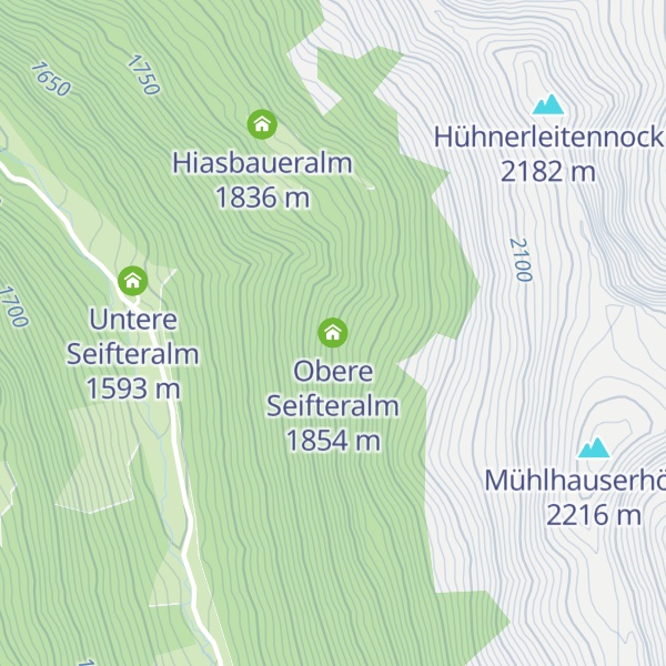 Map of Obere Seifteralm