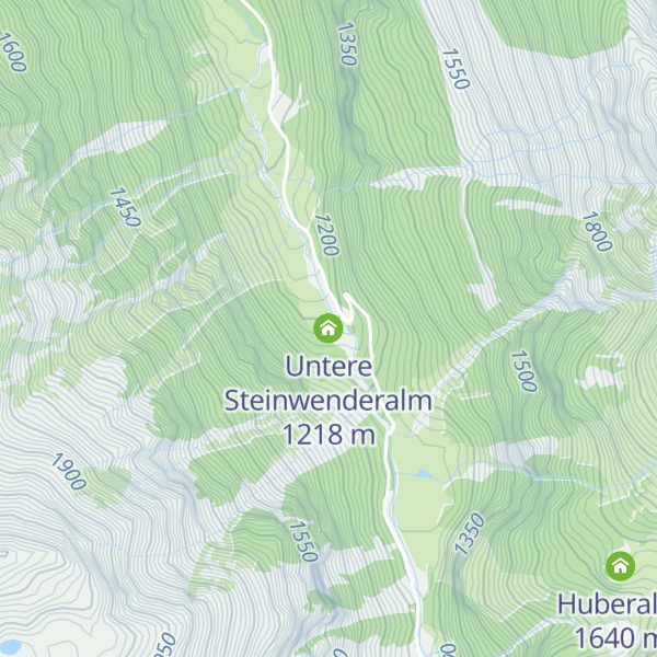 Map of Untere Steinwenderalm