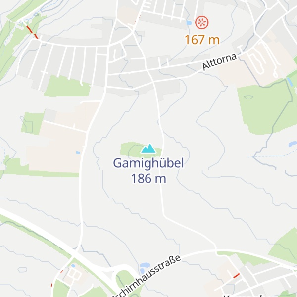 Map of Gamighübel