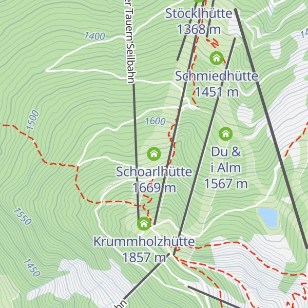 Map of Schoarlhütte