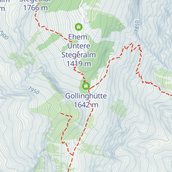 Map of Gollinghütte