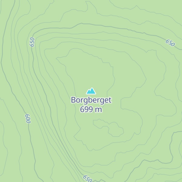 Map of Borgberget
