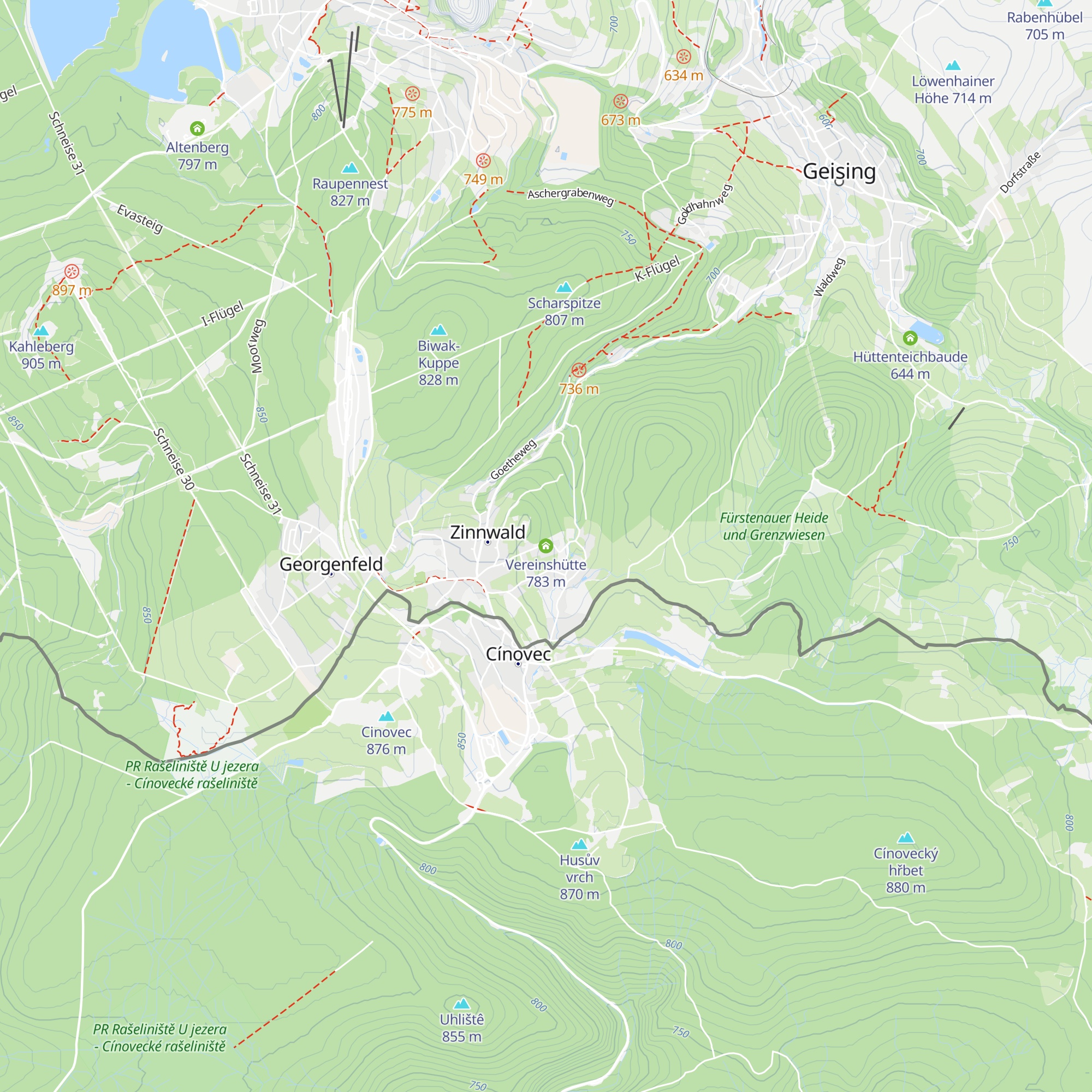 Vereinshütte map