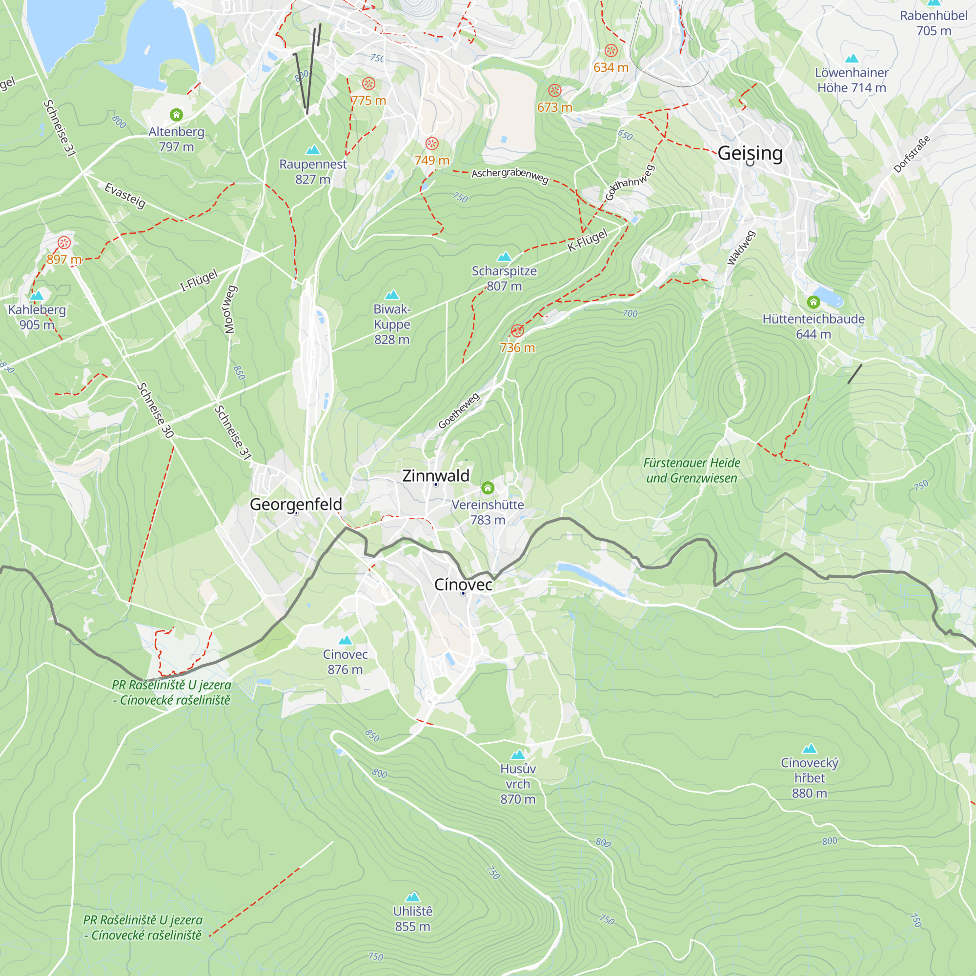 Vereinshütte map