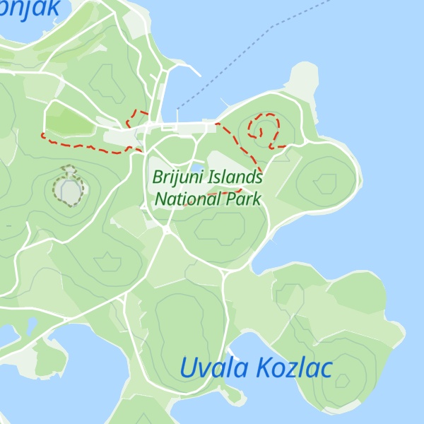 Map of Gradina