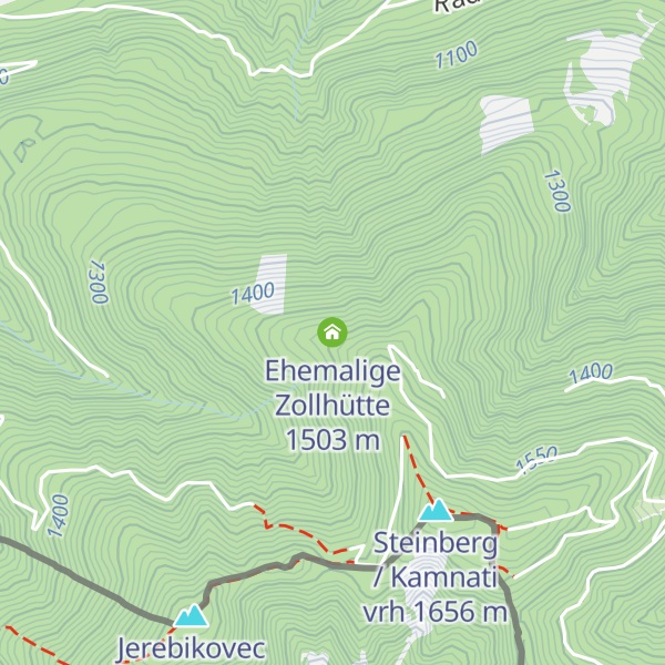 Map of Ehemalige Zollhütte